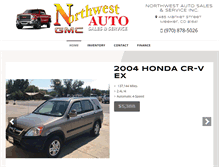 Tablet Screenshot of nwautogmc.net